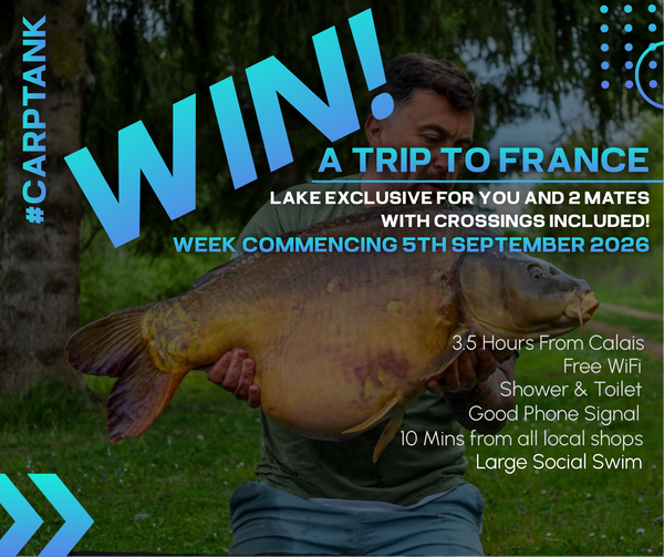 Lake Exclusive for 3 Anglers Including Crossings! 5th September 2026